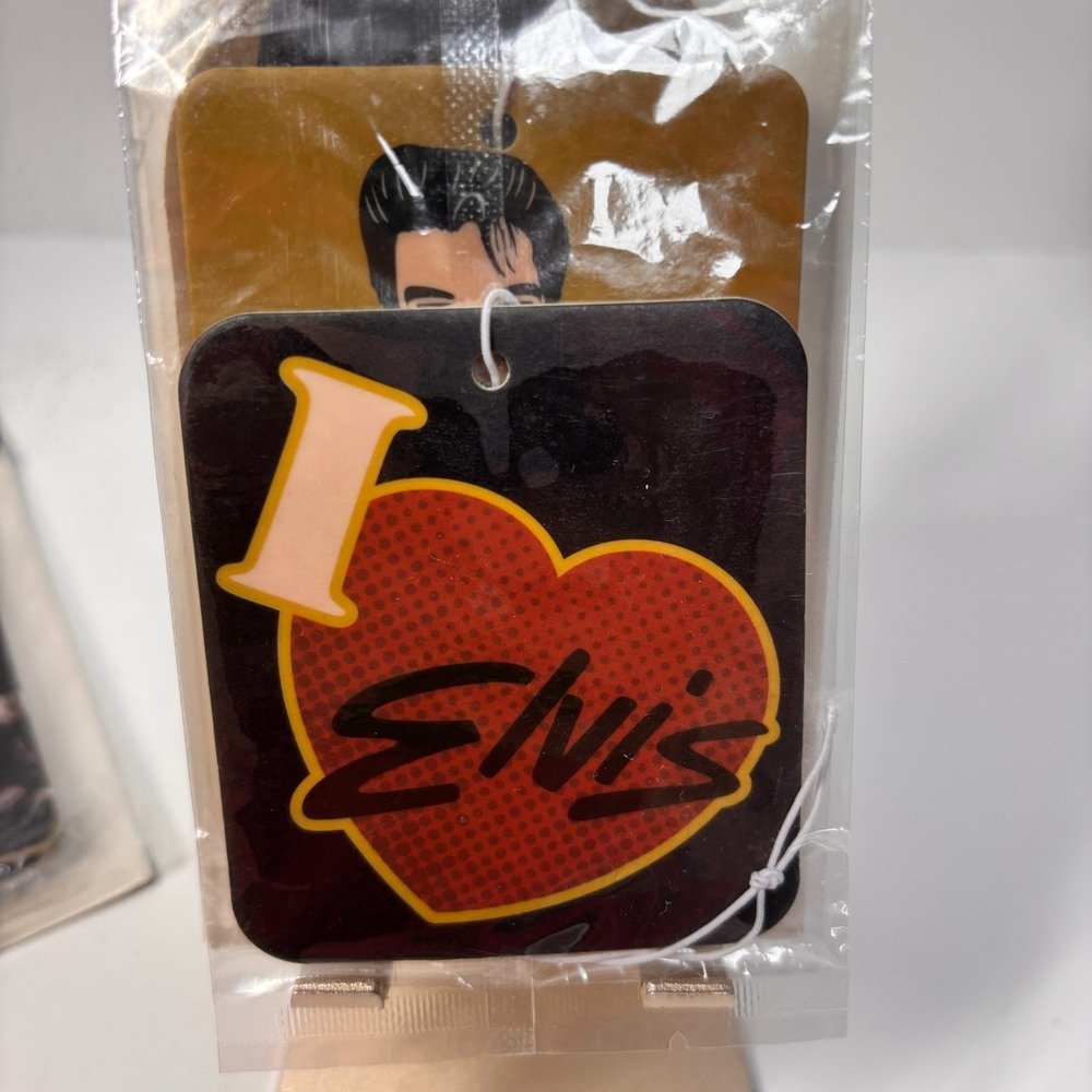 2 Packs, Elvis Presley Air Fresheners (6 Total) Sealed New~Coconut&Vanilla Scent - Picture 7 of 9